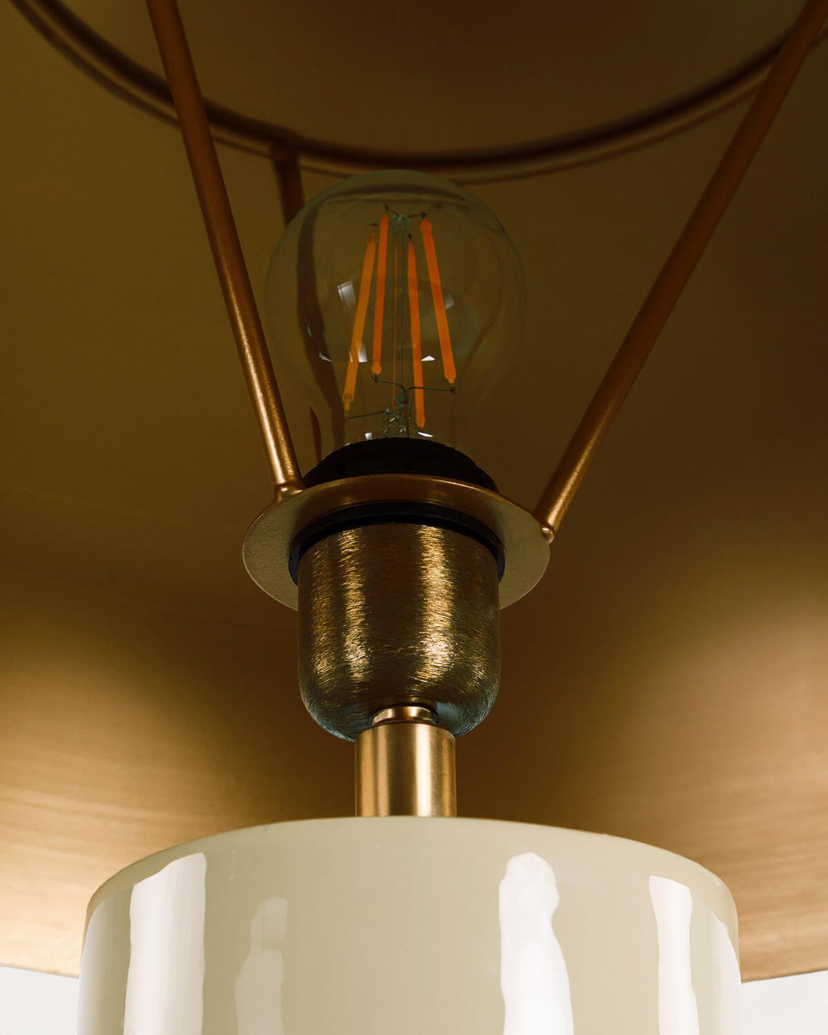 Metal Floor Lamp (Ø50.5 cm) Seta , gallery image 6