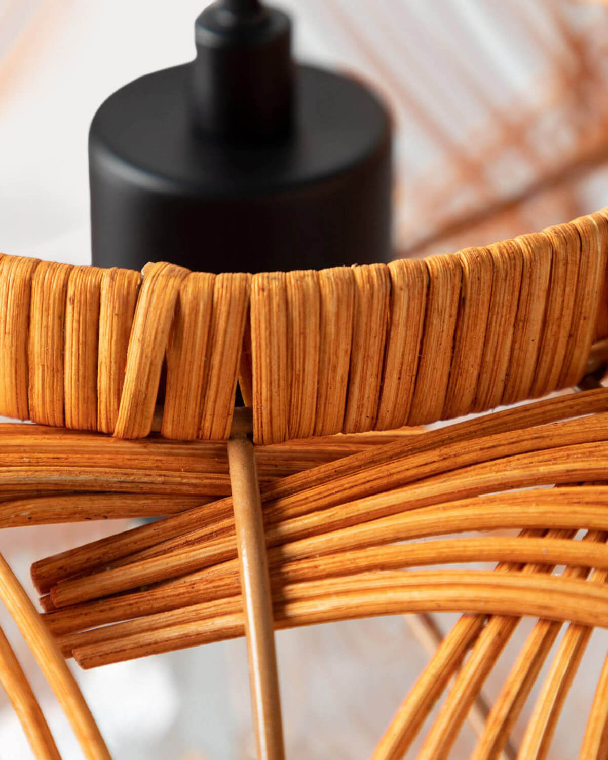 Rattan Ceiling Lamp (Ø35 cm) Hopp, gallery image 3