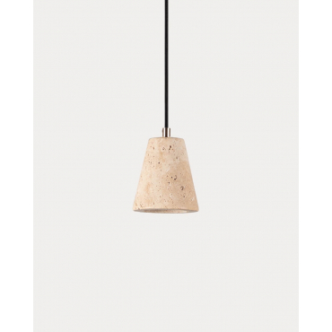 Metal Travertine Marble Ceiling Lamp Valenes Marble Travertine Marble - The Masie