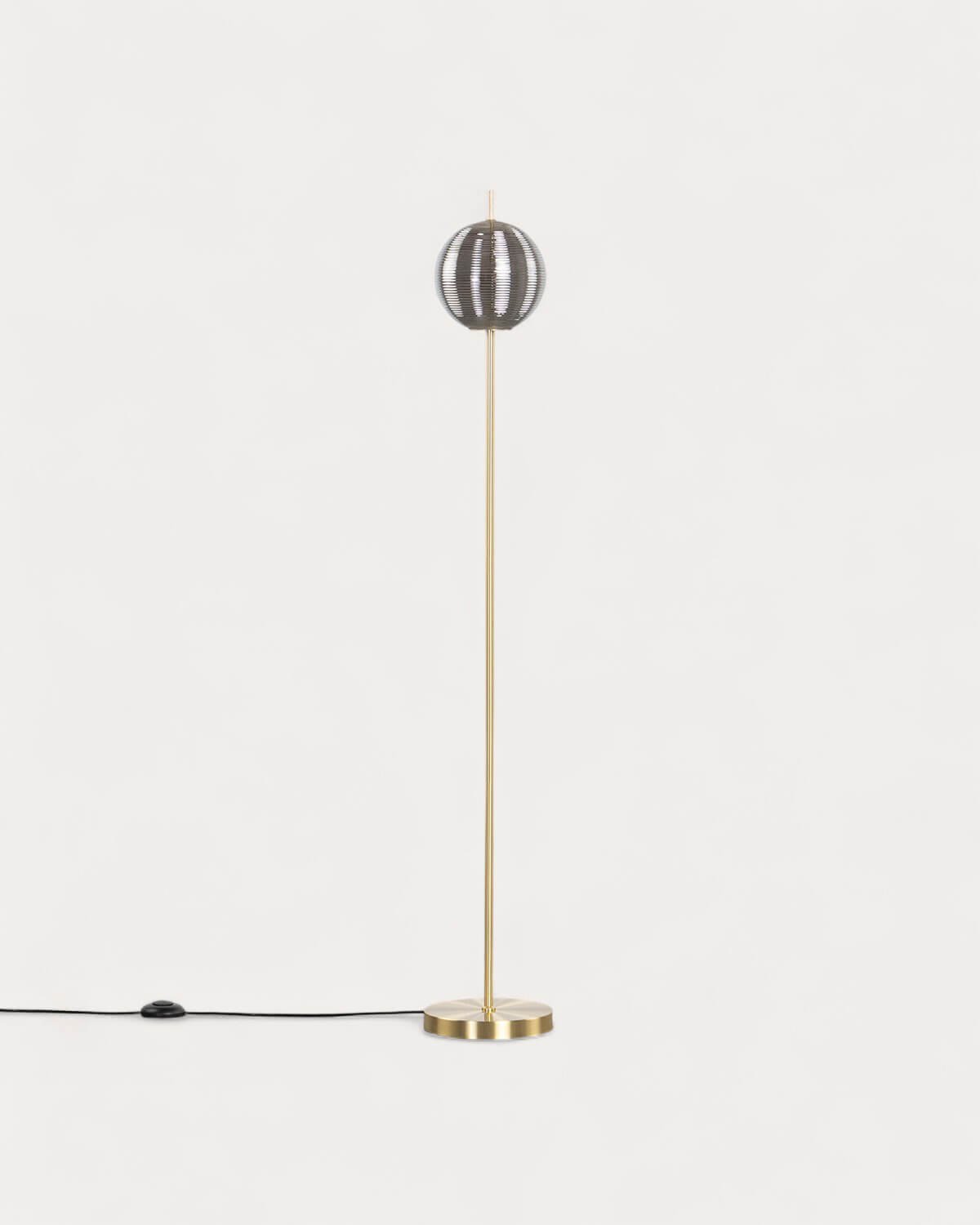 Dimmable Spherical Metal LED Floor Lamp Samil, gallery image 1