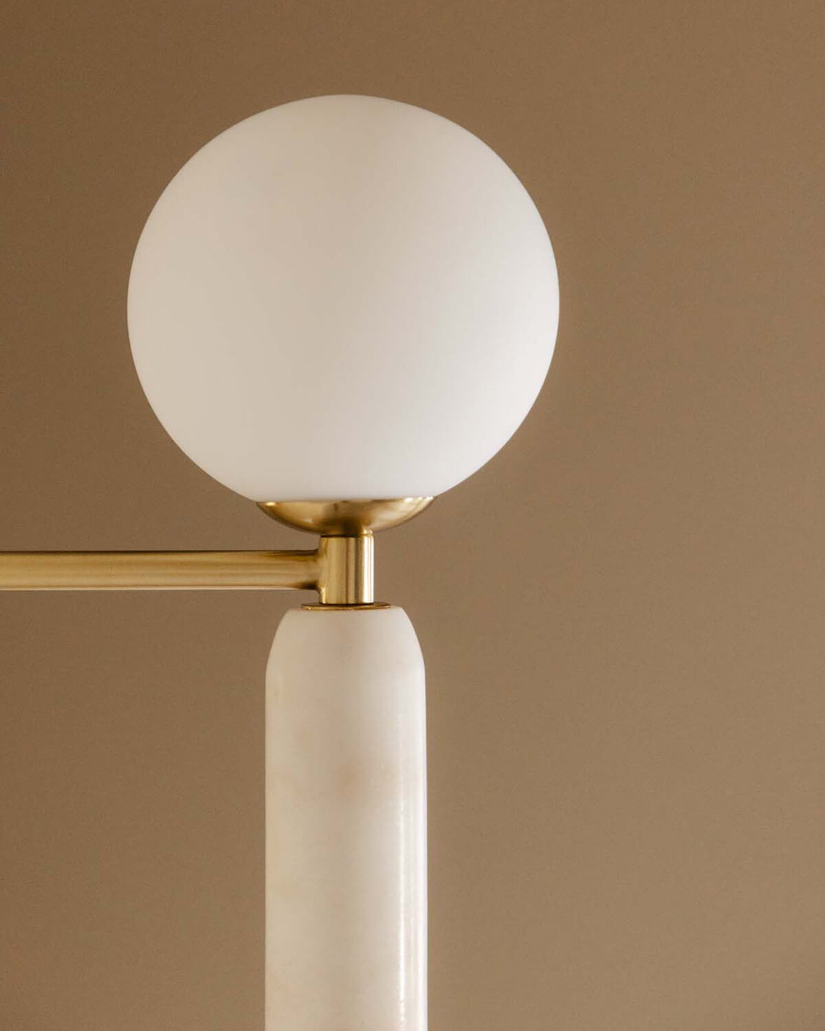 Metal Wall Lamp with Valenes Marble, gallery image 3