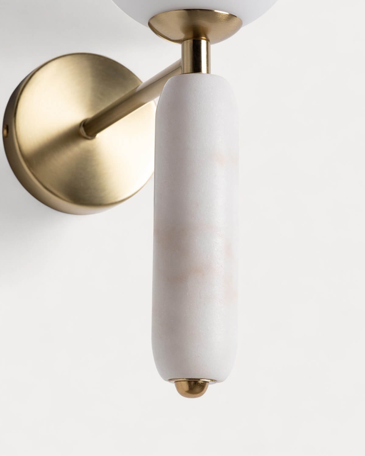 Metal Wall Lamp with Valenes Marble, gallery image 5