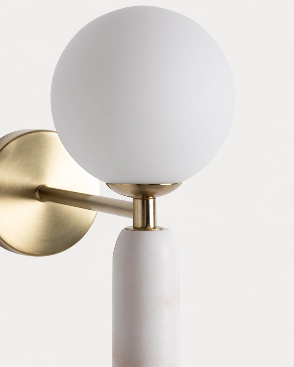 Metal Wall Lamp with Valenes Marble, gallery image 6