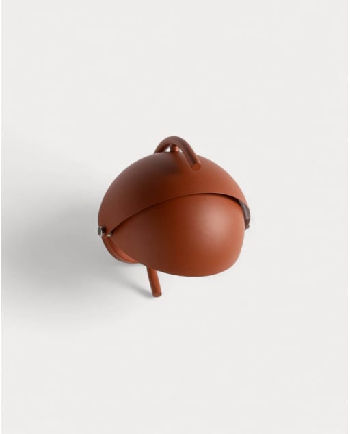 Amun Metal Wall Sconce - Orange Terra