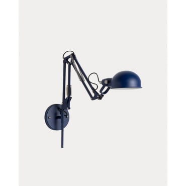 Febo Metal Wall Sconce Blue Storm - The Masie