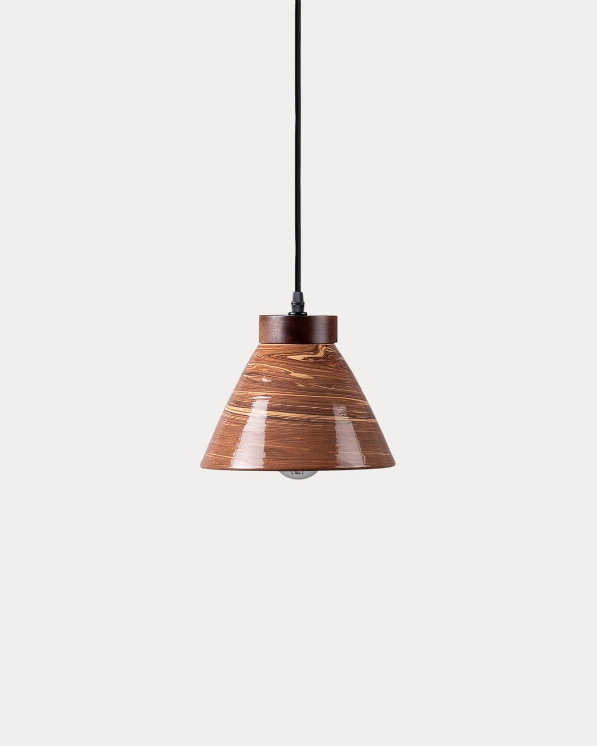 Berna Terracotta Ceiling Lamp, gallery image 1