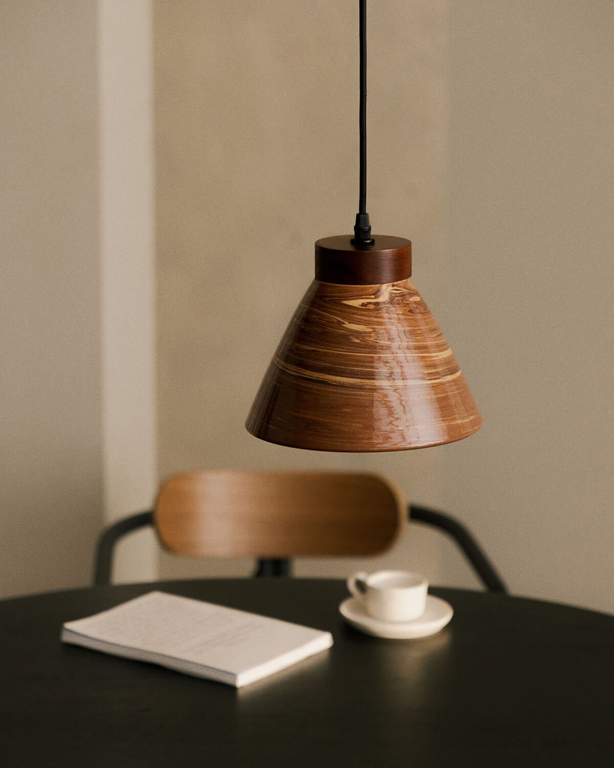 Berna Terracotta Ceiling Lamp, gallery image 3