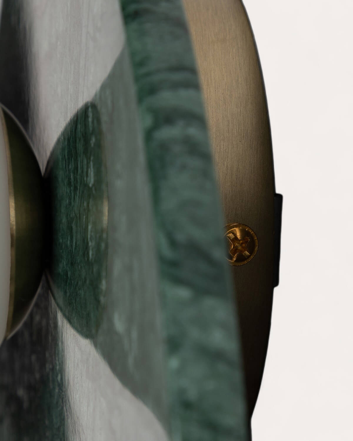 Marble Side Sphere Wall Sconce Lunas, gallery image 7