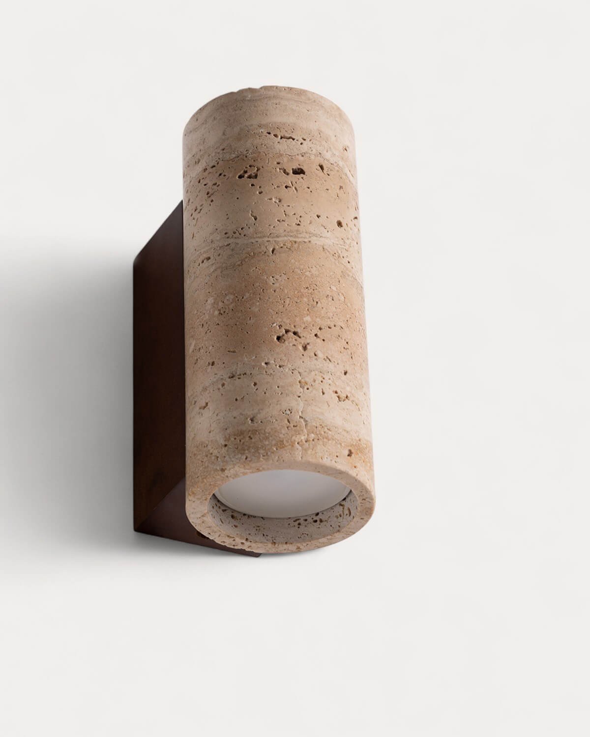 Eriel Travertine Marble Wall Sconce, gallery image 6