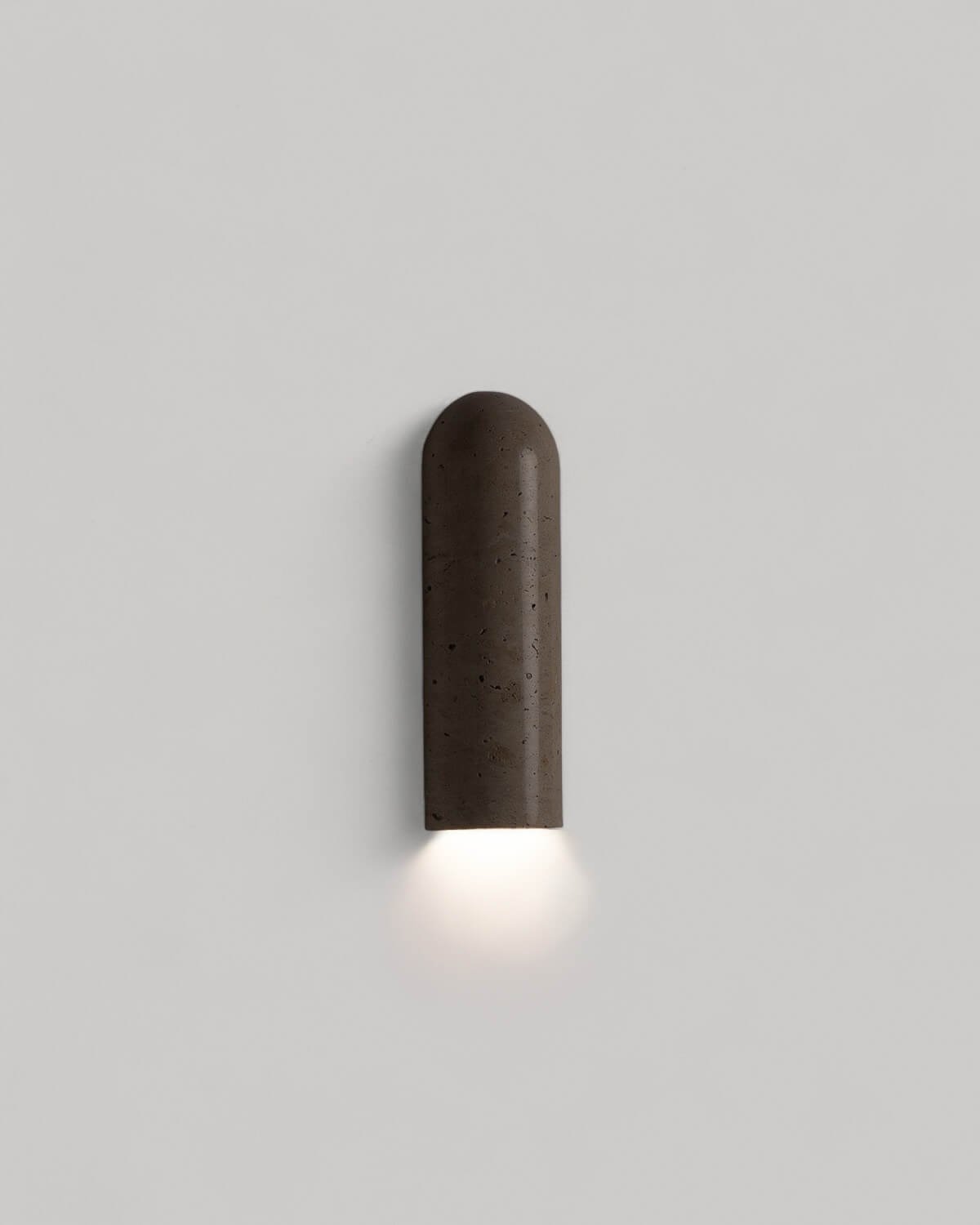 Travertine Marble Wall Sconce Nasir, gallery image 2