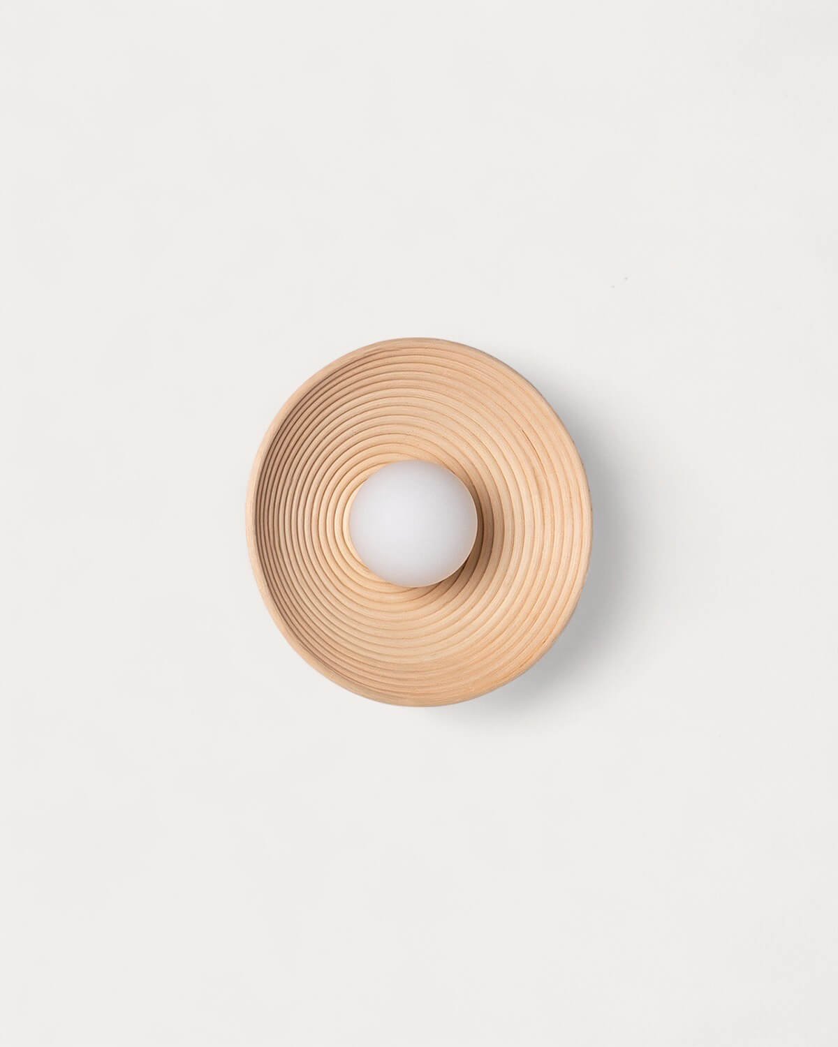 Fleurs Rattan Wall Light, gallery image 1