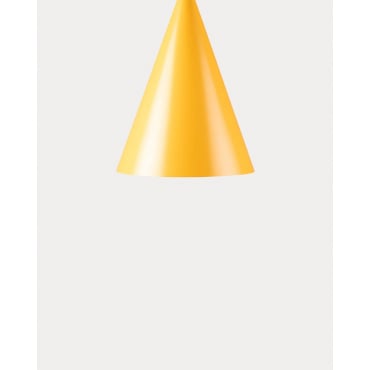 Metal Ceiling Light (Ø55 cm) Conil Yellow Curry - The Masie