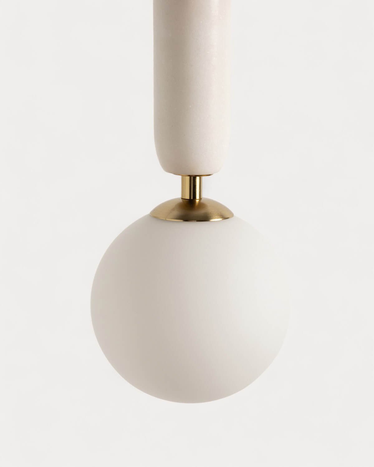 Valenes Metal Wall Lamp with Marble Arm, gallery image 8