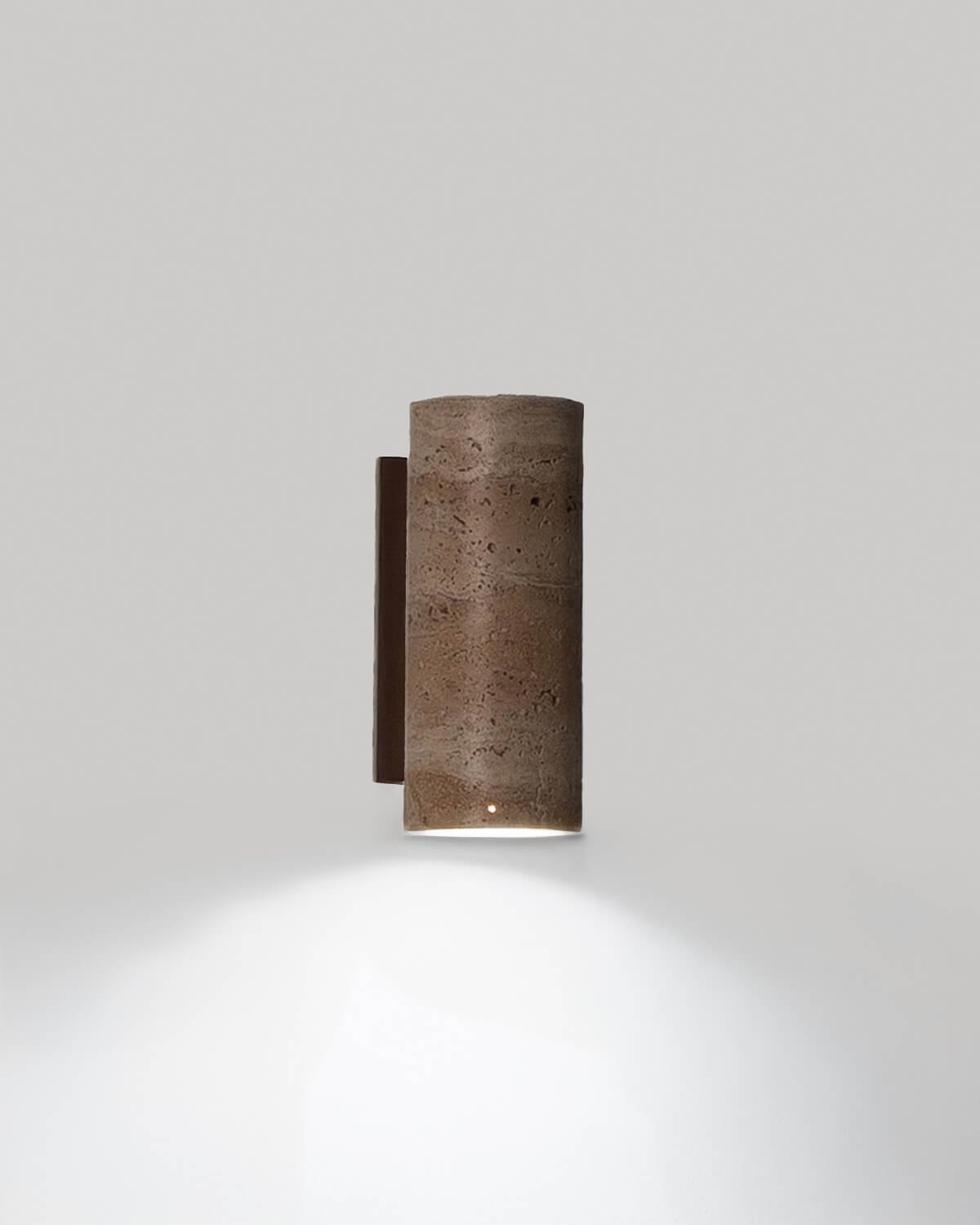 Eriel Travertine Marble Wall Sconce, gallery image 4