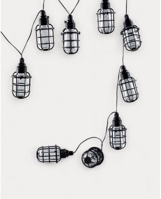 Plastic Solar Decorative Garland Cape