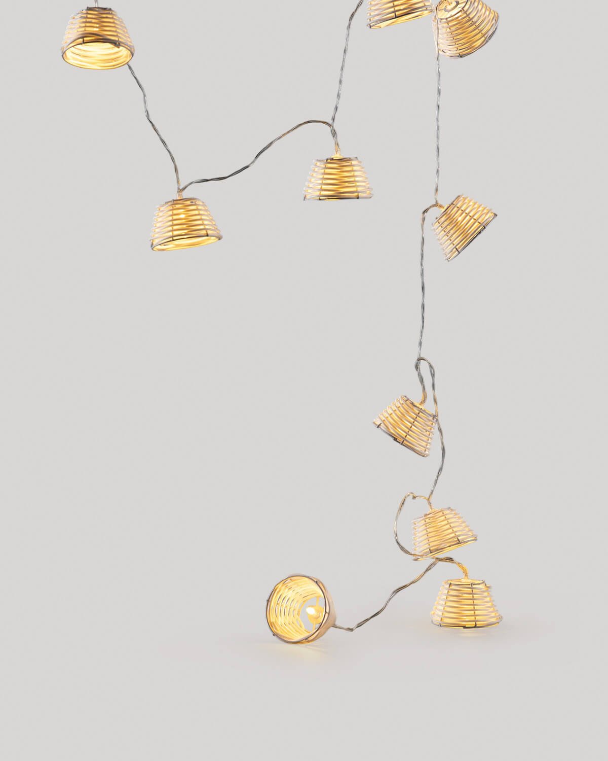 Decorative Outdoor Solar LED Garland Lights Kimba, gallery image 2
