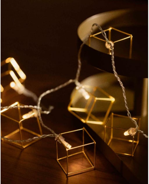 Decorative LED Garland Lights Cubik