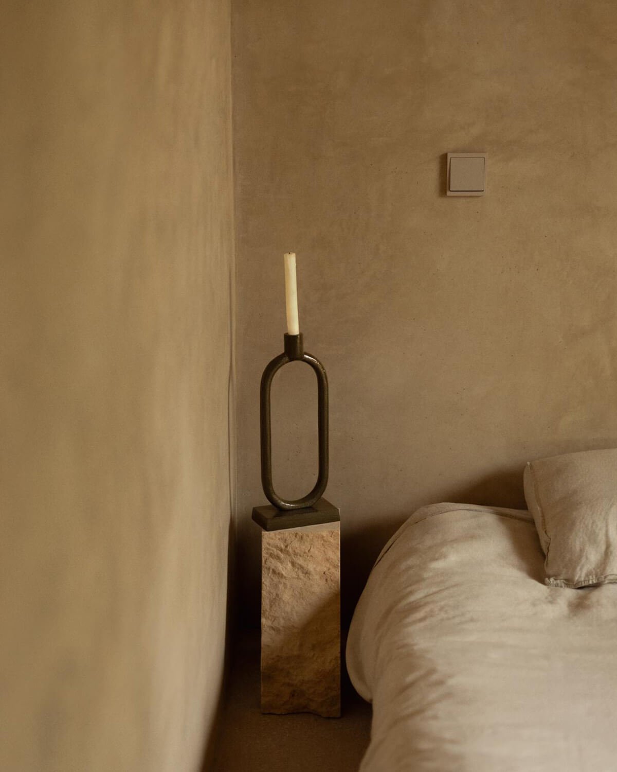 Centelia Metal Candle Holder, gallery image 2