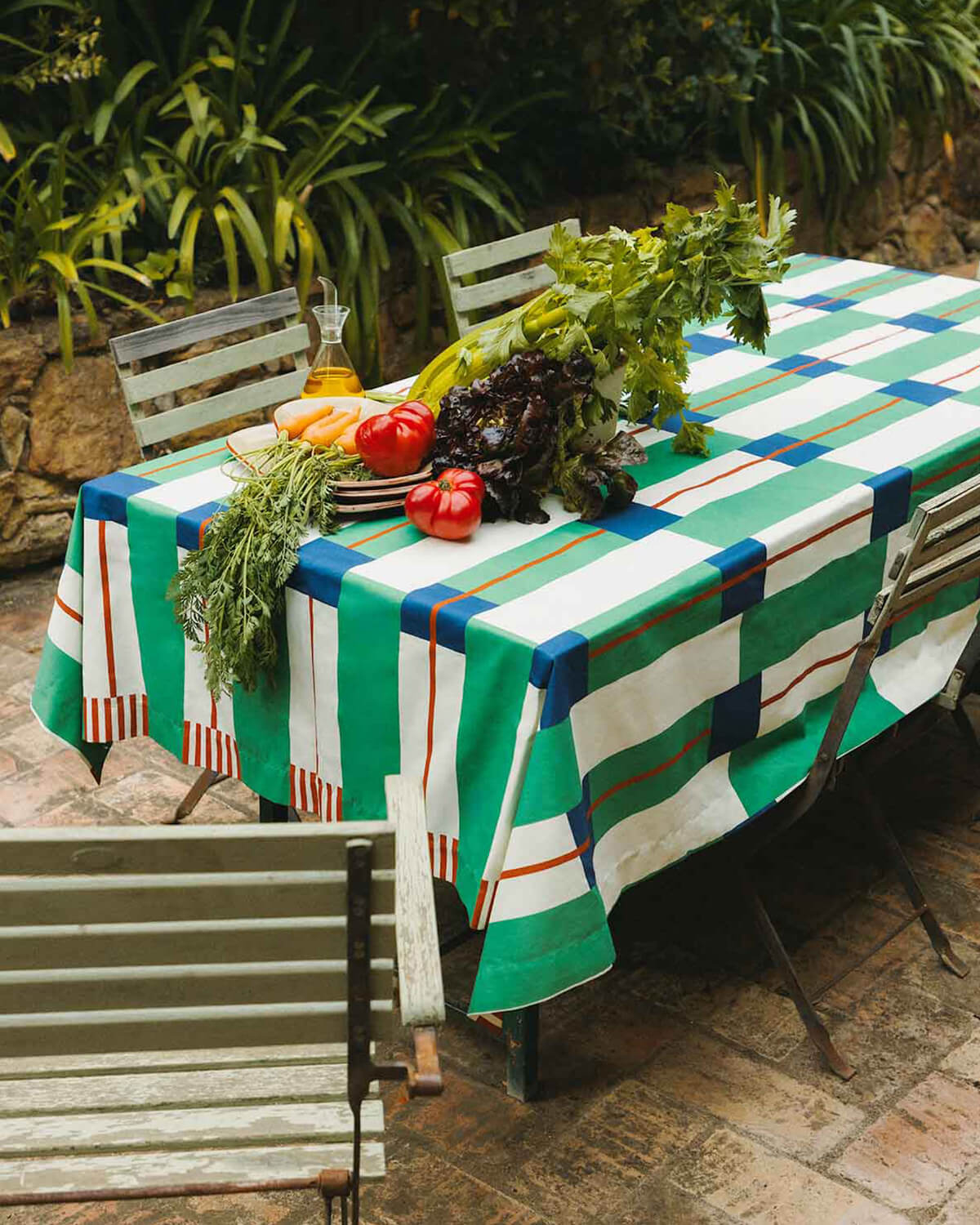 Cotton tablecloth 253x148 cm Mely, gallery image 2