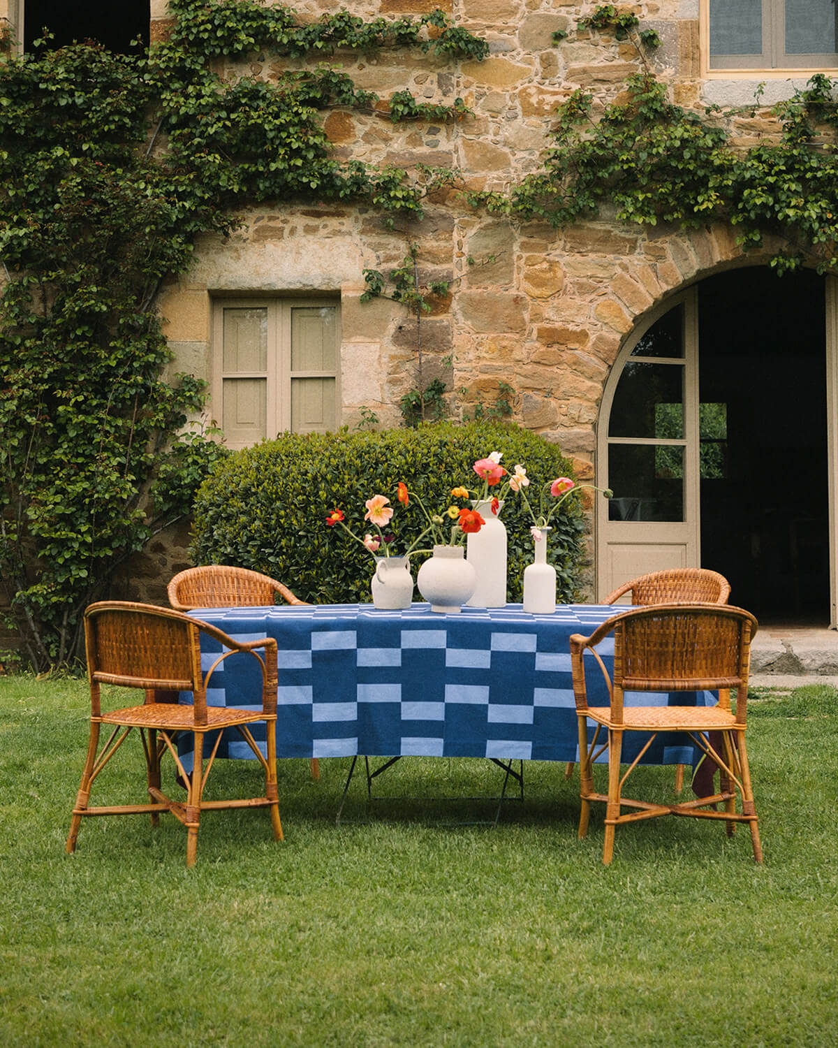 Cotton tablecloth 253x148 cm Pura, gallery image 2