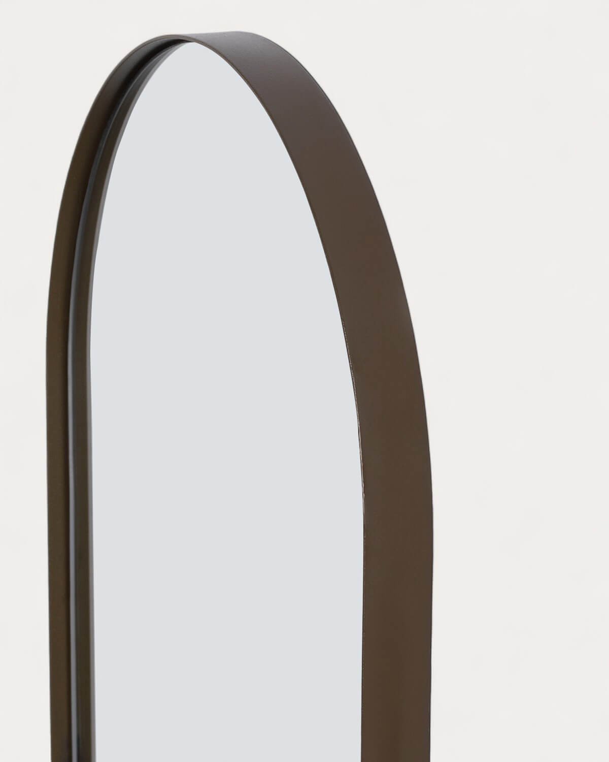 Laiz Wall Mirror with Metal Shelf (60x25 cm), gallery image 5