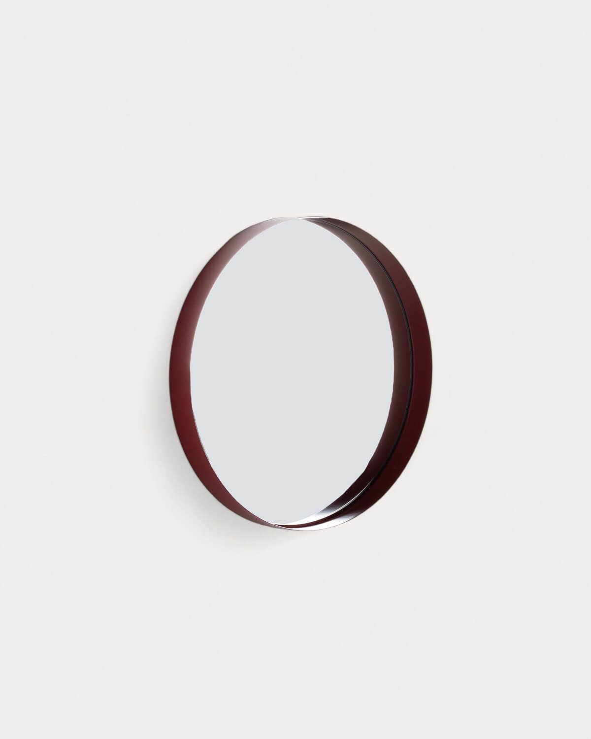 Round Metal Wall Mirror (Ø40 cm) Esdras, gallery image 1