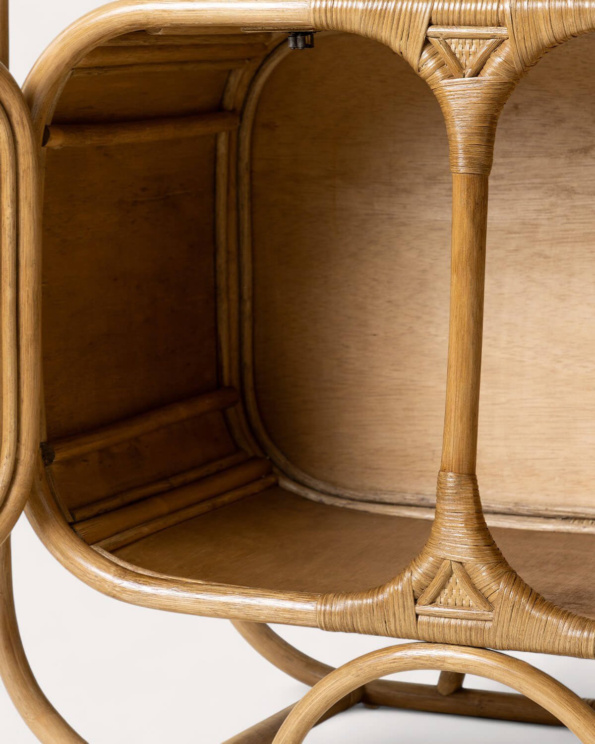 Natural Rattan Storage Shelving Unit (180x92 cm) Maisie , gallery image 8