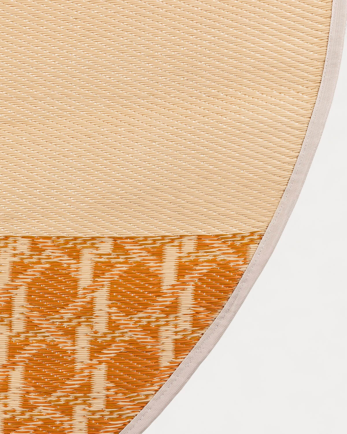 Round Polypropylene Outdoor Rug (Ø150 cm) Tramuntan, gallery image 5