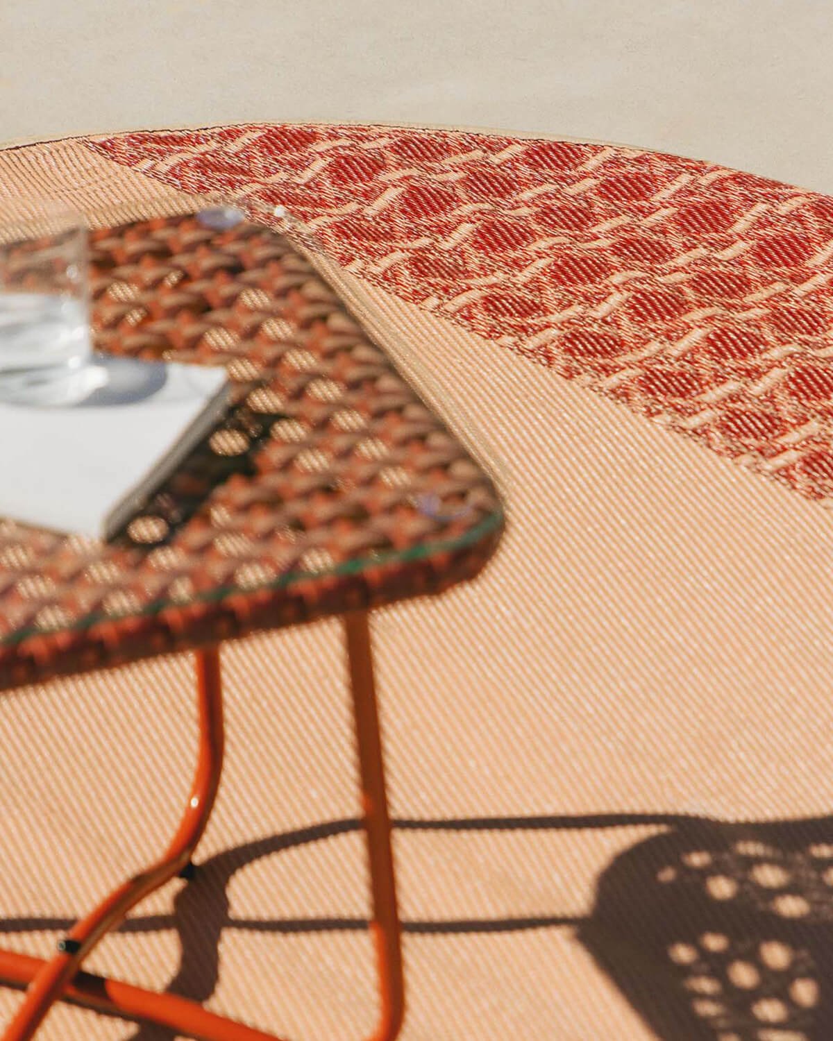 Round Polypropylene Outdoor Rug (Ø150 cm) Tramuntan, gallery image 2