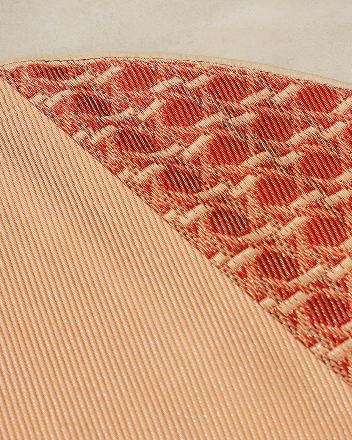 Round Polypropylene Outdoor Rug (Ø150 cm) Tramuntan, gallery image 3