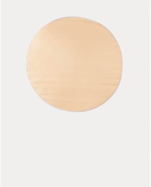 Round Polypropylene Outdoor Rug (Ø152 cm) Llevant - Yellow Wheat