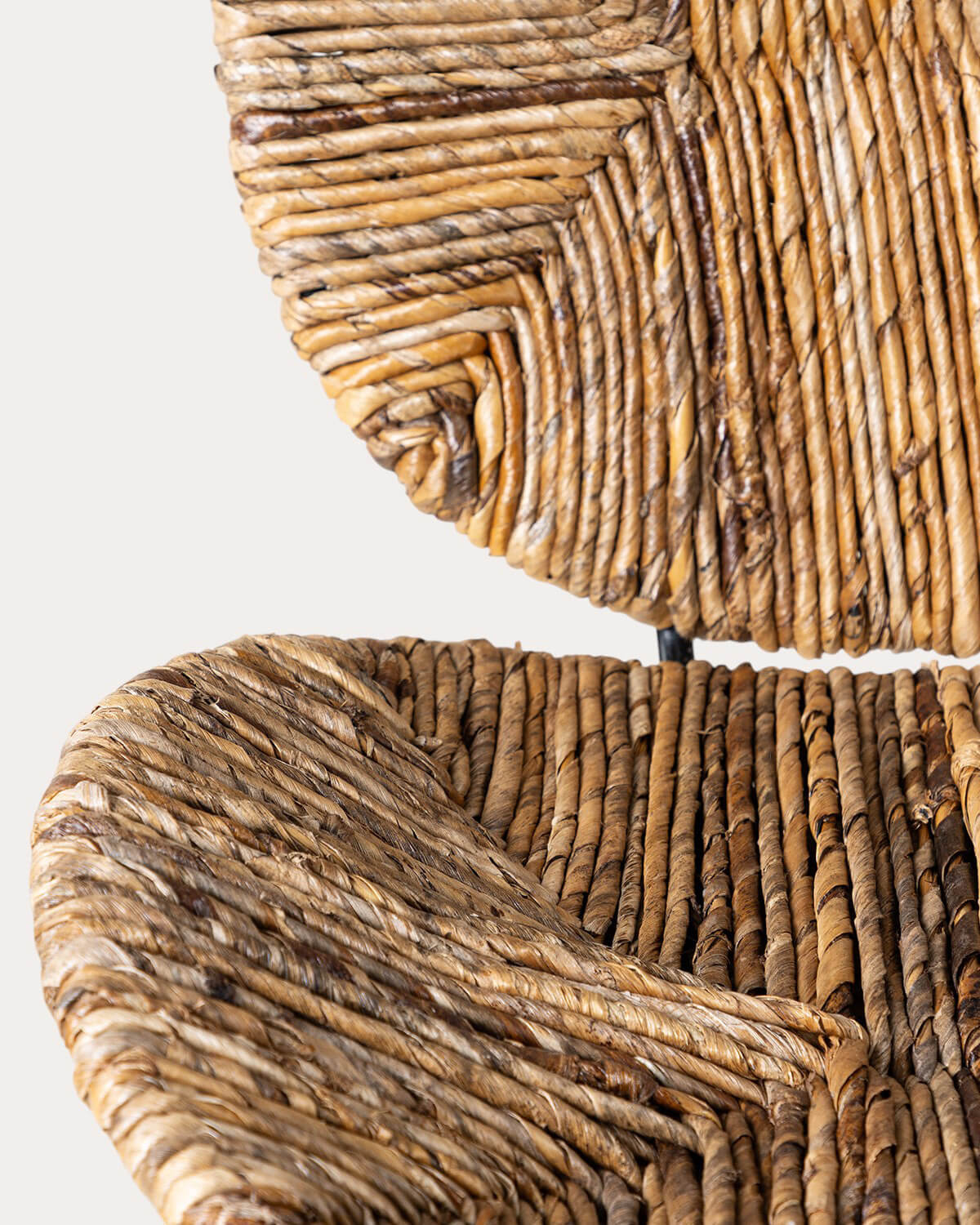 Pack of 4 Natural Rattan Dining Chairs Nimu, gallery image 5