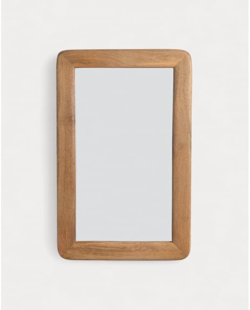 Mango Wood Wall Mirror (110x70 cm) Reichel