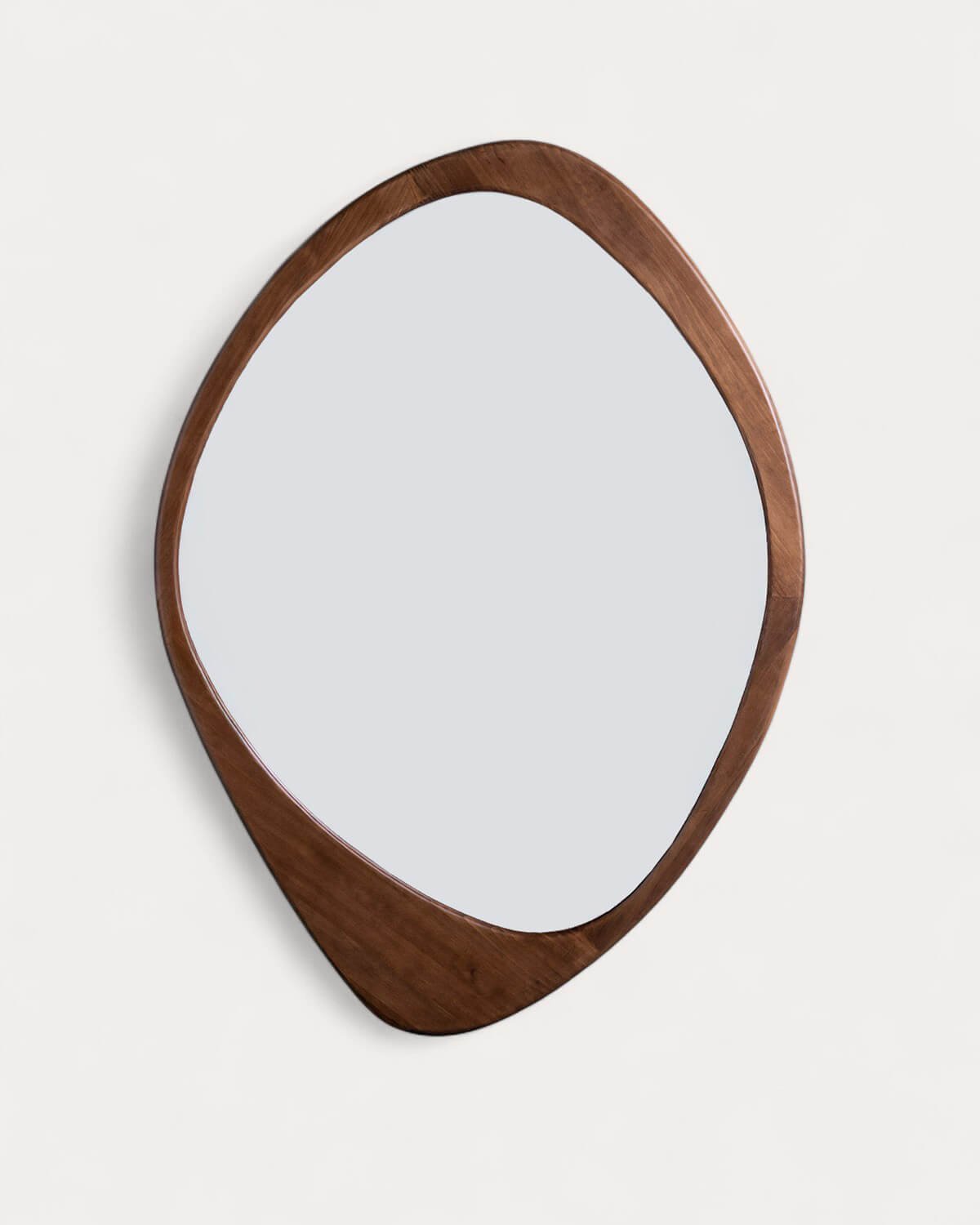 Pine Wood Wall Mirror (166x120 cm) Iker, gallery image 1
