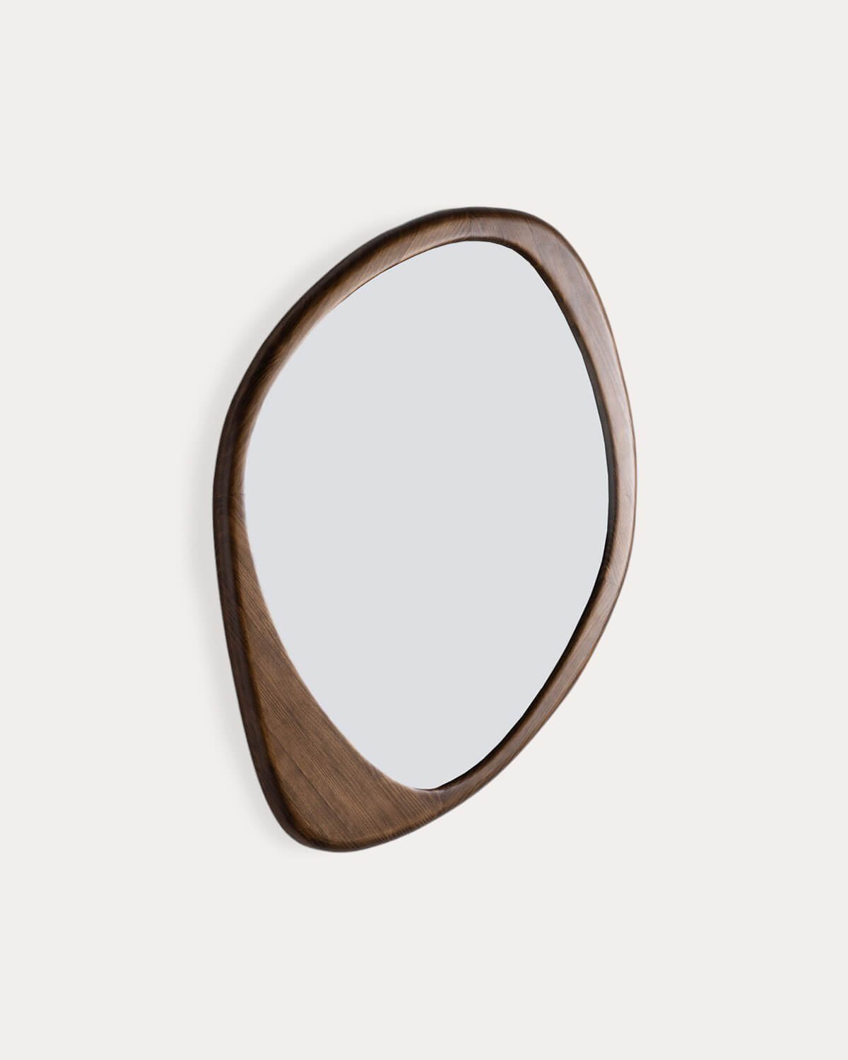 Pine Wood Wall Mirror (107x75 cm) Iker, gallery image 2