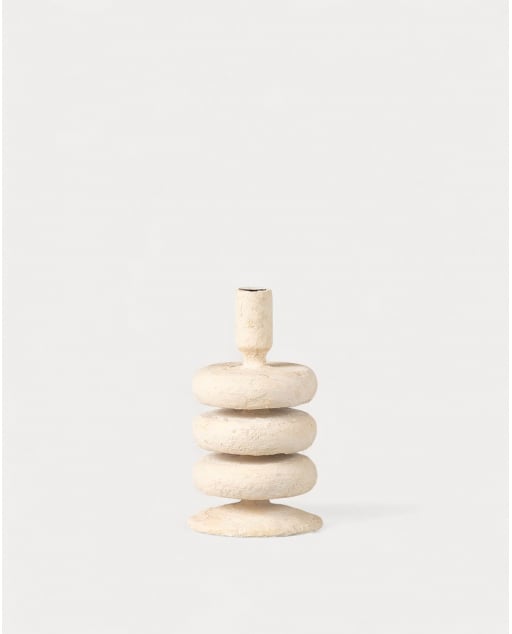 Metal Candle Holder (21 cm) Lucio