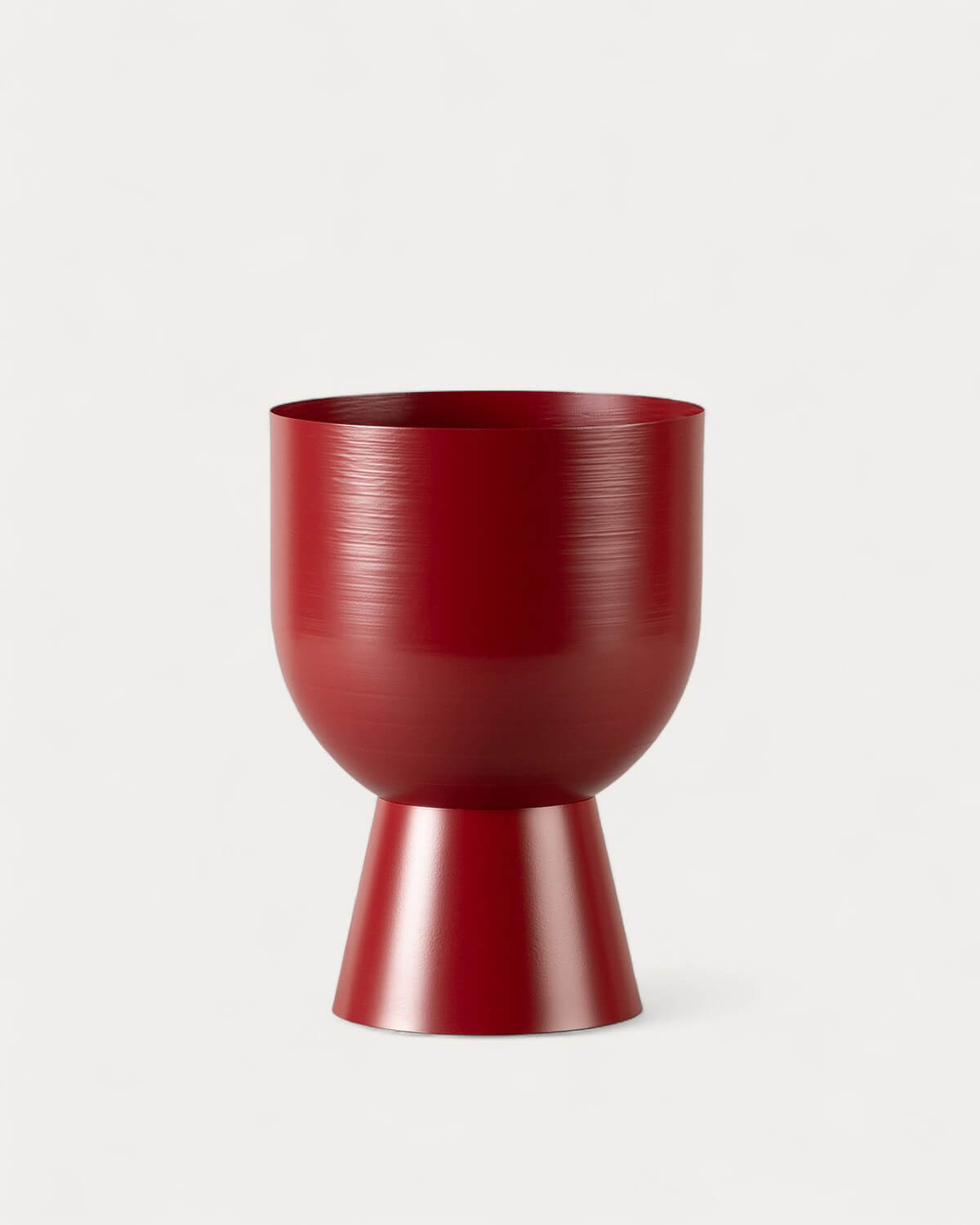 Decorative Metal Bowl with Base (Ø25 cm) Oier, gallery image 1