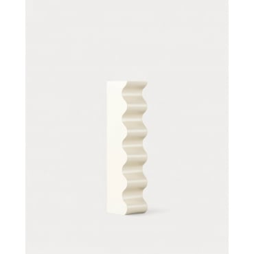 Dolomite Vase Olea Cream - The Masie