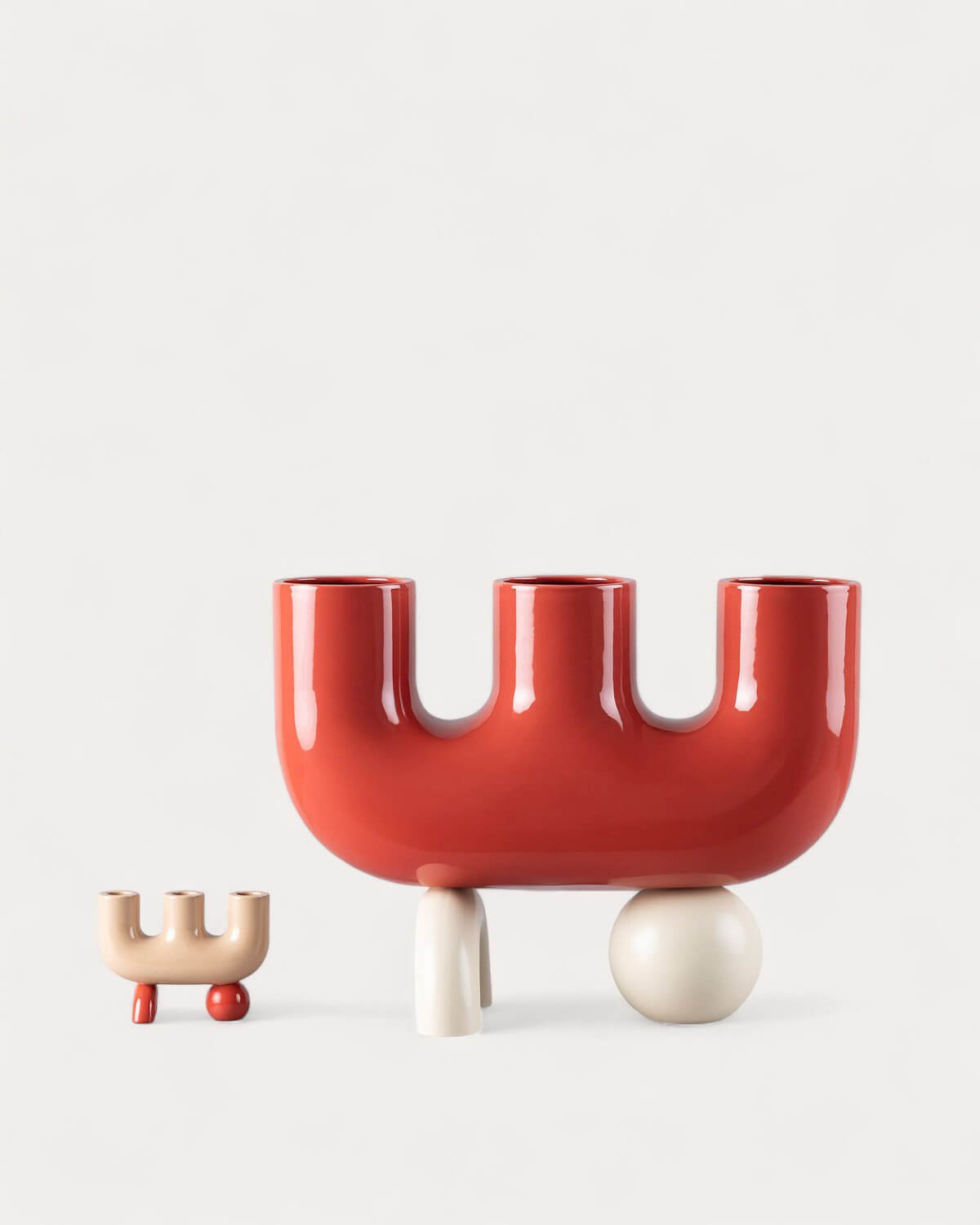 Osaura XL Dolomite Tall Vase, gallery image 4