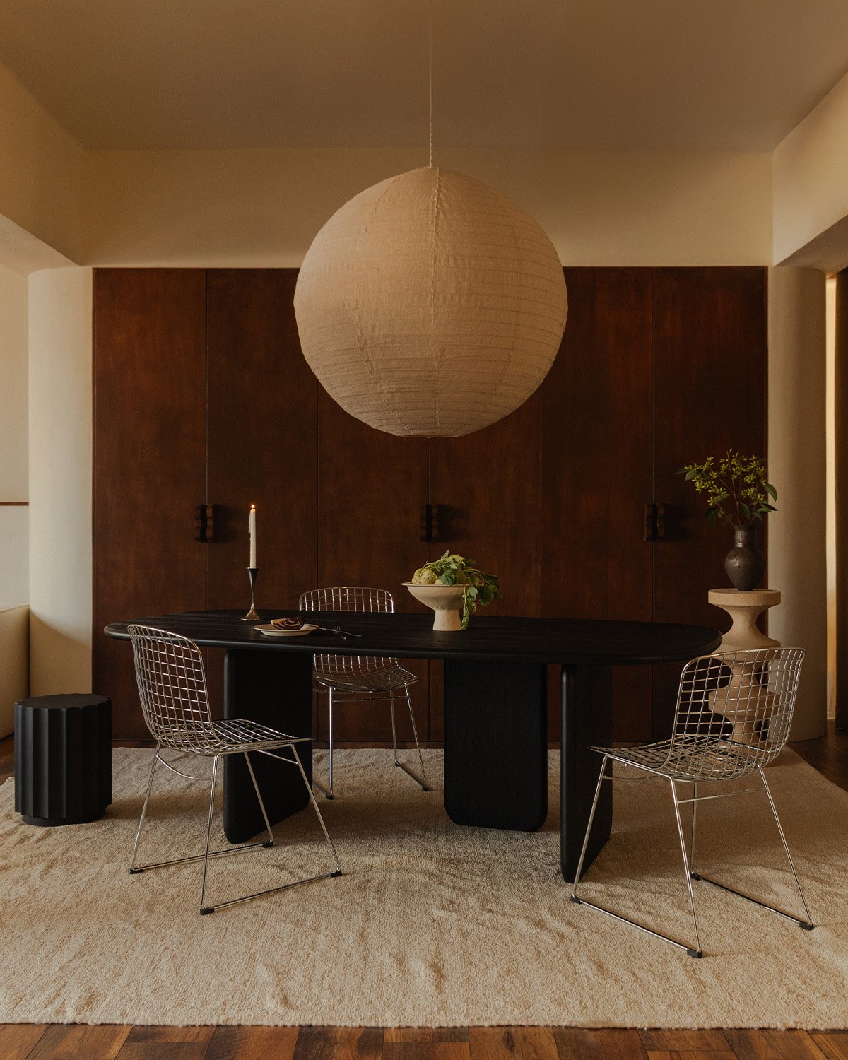 Rectangular Wooden Dining Table (220x110 cm) Kuroen, gallery image 2