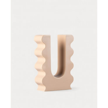 Dolomite Vase Olas Arabian Brown - The Masie