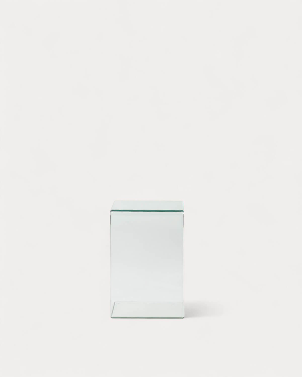 Square Tempered Glass Side Table (40x40 cm) Elem, gallery image 4