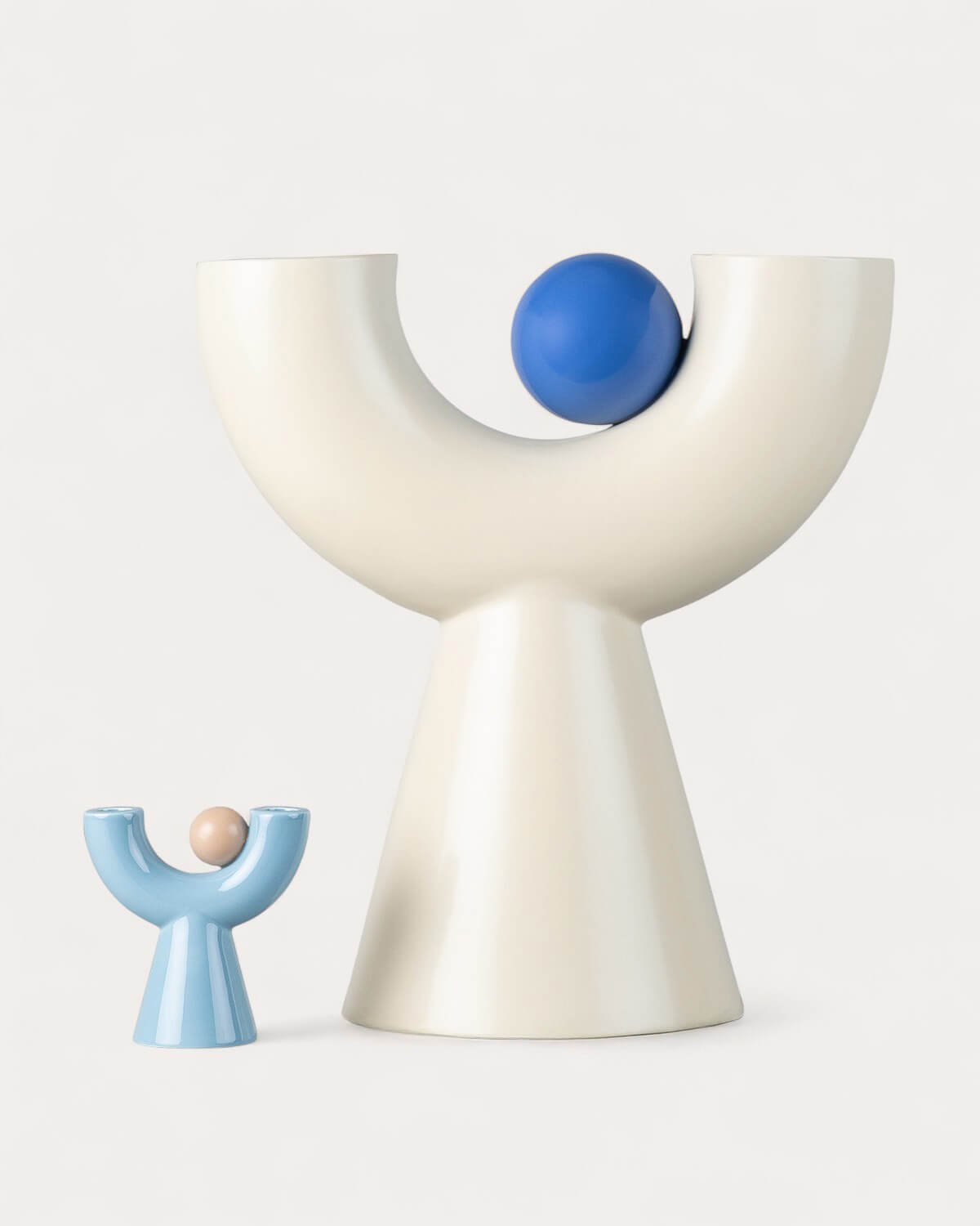 Osiura XL Dolomite Tall Vase, gallery image 2