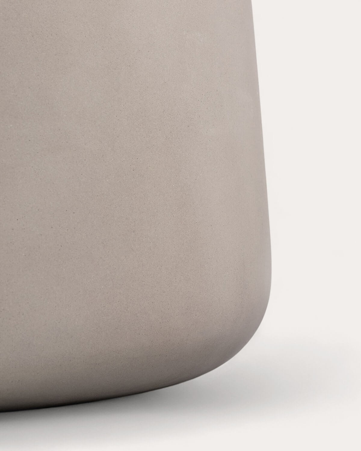 Concrete and Acacia Wood Planter XXL (80xØ48 cm) Hazan, gallery image 5