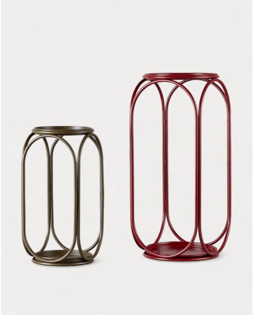 Pack of 2 Metal Plant Stands Hans