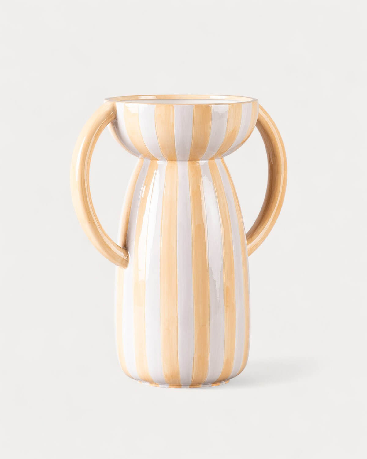 Tall Dolomite Vase XL Litchi Lines, gallery image 1