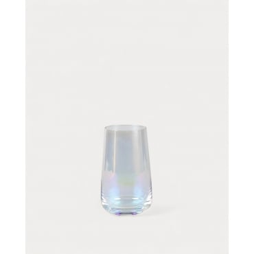 Pack of 4 Iridescent Glass Highball Glasses Odin iridescent - The Masie
