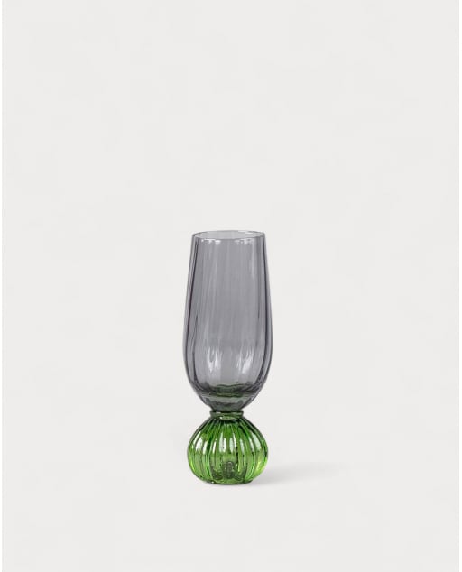 Pack of 4 Crystal Champagne Glasses Miah
