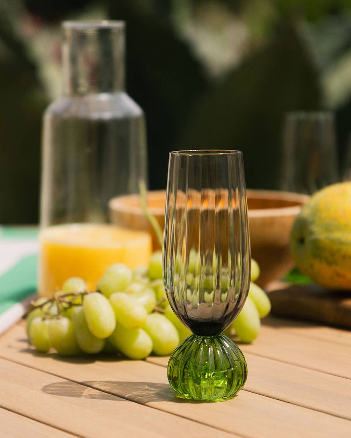 Pack of 4 Crystal Champagne Glasses Miah, gallery image 2