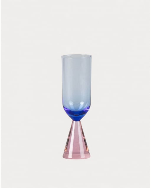 Pack of 4 Crystal Champagne Glasses Sevilla